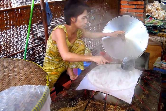 Ben Tre Vietnam top choses a faire fabrication feuille riz